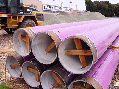 Purple Pipe Construction
